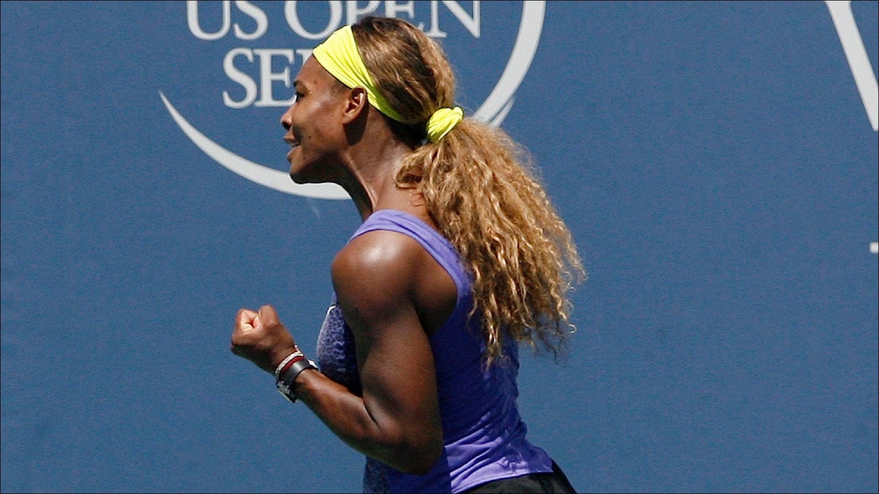 Serena giving fans in Mason something to cheer about